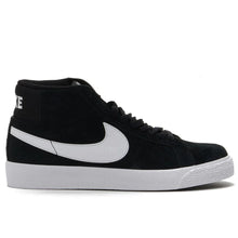 Cargar imagen en el visor de la galería, NIKE SB ZOOM BLAZER MID BLACK/WHITE-WHITE-WHITE