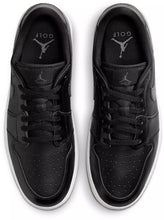 Cargar imagen en el visor de la galería, NIKE AIR JORDAN 1 LOW G BLACK/BLACK-IRON GREY-WHITE
