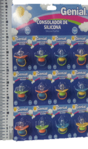 CHUPON DE BEBE (VENTA DE BLISTER  D/ 12 PZA)