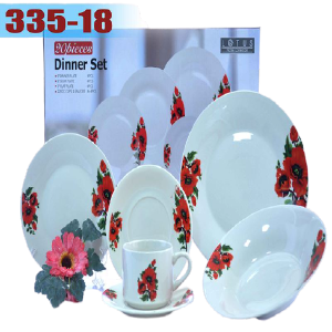 VAJILLA  DE PORCELANA  20 PCS (VTA MINIMA 2 SET)