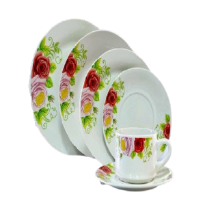 VAJILLA  DE PORCELANA  20 PCS (VTA MINIMA 2 SET)