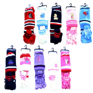SET DE GORRO Y GUANTES PARA BEBÉ