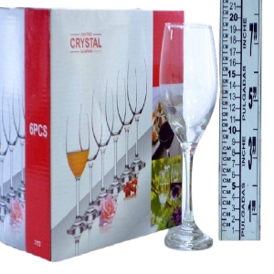 COPAS DE VIDRIO 6 PZAS