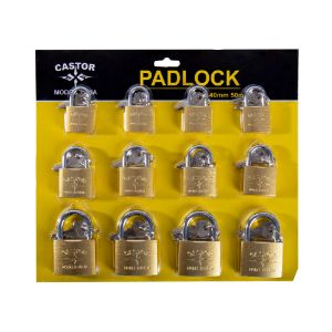 CANDADOS SET 12 PZAS