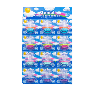 CHUPON  DE BEBES (VENTA DE BLISTER  D/ 12 PZA)
