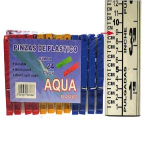 GANCHO D/ ROPA PLASTICO