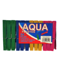 GANCHOS DE ROPA 24 PZAS