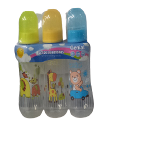 TETERO DE 8 ONZAS (SET DE 3 PIEZAS)