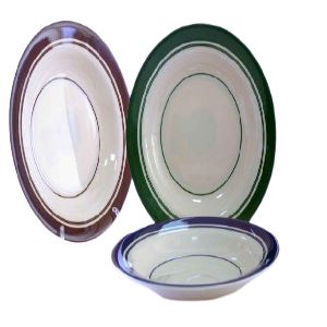 PLATO HONDO DE MELAMINE 9