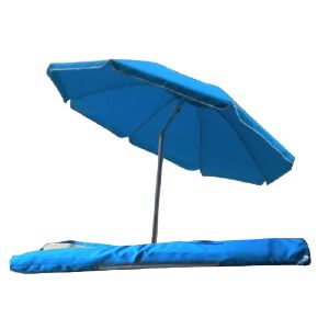 SOMBRILLA DE PLAYA 180 CM COLOR CELESTE