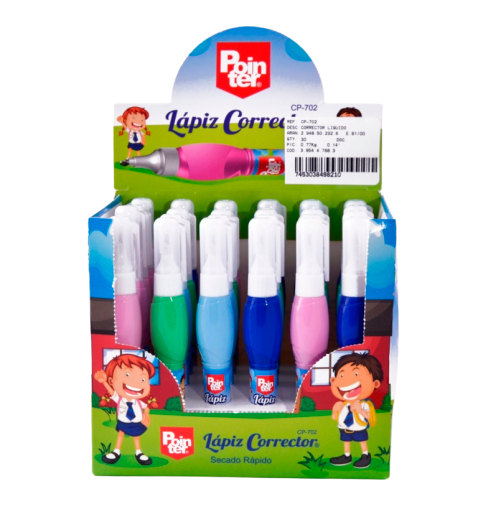PLUMA CORRECTORA POINTER ( PAQ 24 UNID)