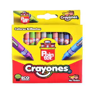 CRAYONES 24 COLORES CERA