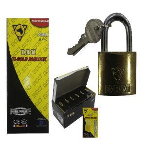 CANDADOS 50MM DORADO