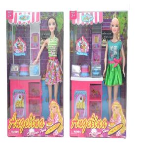 JUG. MUÑECA 11.5'' C/ACCESORIOS