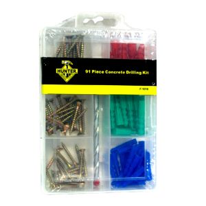 JUEGO DE 91 PZA DE TORNILLOS  Y BROCAS