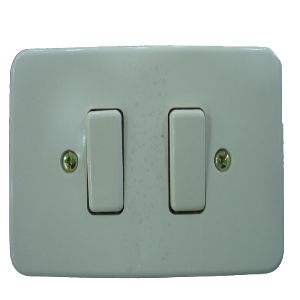 INTERRUPTOR DOBLE (BOX 20 PZAS)