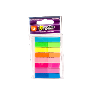 BLOCK DE NOTAS P/ MEMOS (8 COLORES  20 C/U)