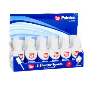 CORRECTOR LIQUIDO  POINTER ( PAQ 12 UNID)