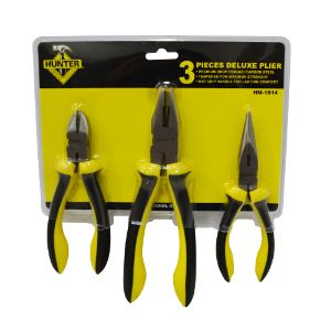 JUEGO DE 3 PZAS DE ALICATE ERGONOMICO