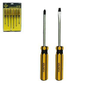 JUEGO DE DESTORNILLADORES  6 PZAS