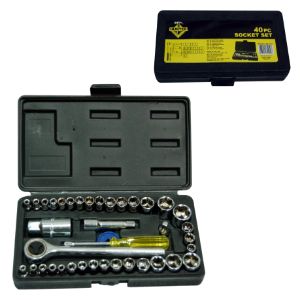 JUEGO DE SOCKET 40 PZAS