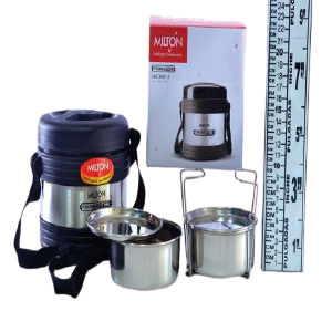 LONCHERA 2 ENVASES DE METAL