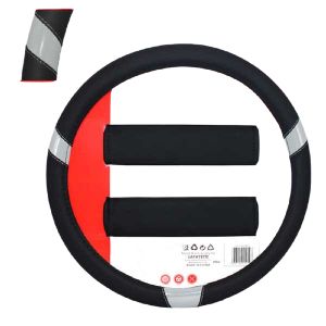 FORRO P VOLANTE NEGRO/GRIS