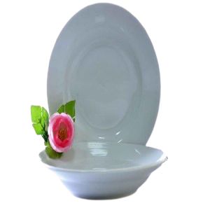 PLATO HONDO DE PORCELANA 9