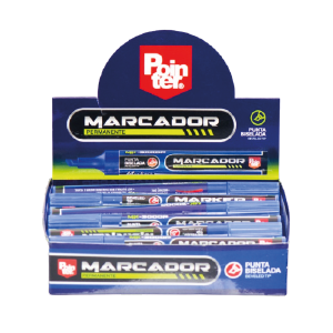 MARCADOR PERMANETE  12 UND EL PAQ