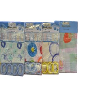 CORTINA DE BAÑO ESTAMPADA