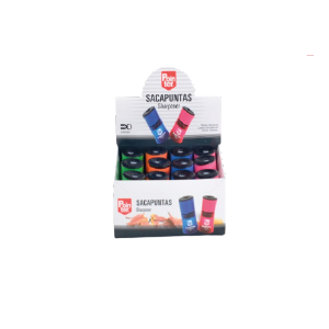 SACAPUNTA CON DEPOSITO (SET DE 12 UNIDADES)