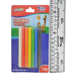 PLASTILINA  7 COLORES