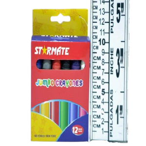 CRAYONES DE CERA JUMBO