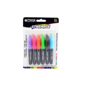 MARCADORES MINI 6PCS