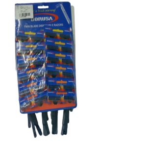 AFEITADORA 48 PZAS EL SET S/ JABON