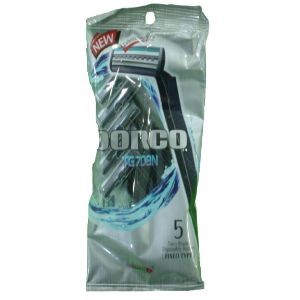 SET 5 AFEITADORAS DORCO (VENTA MINIMA 20 SET)